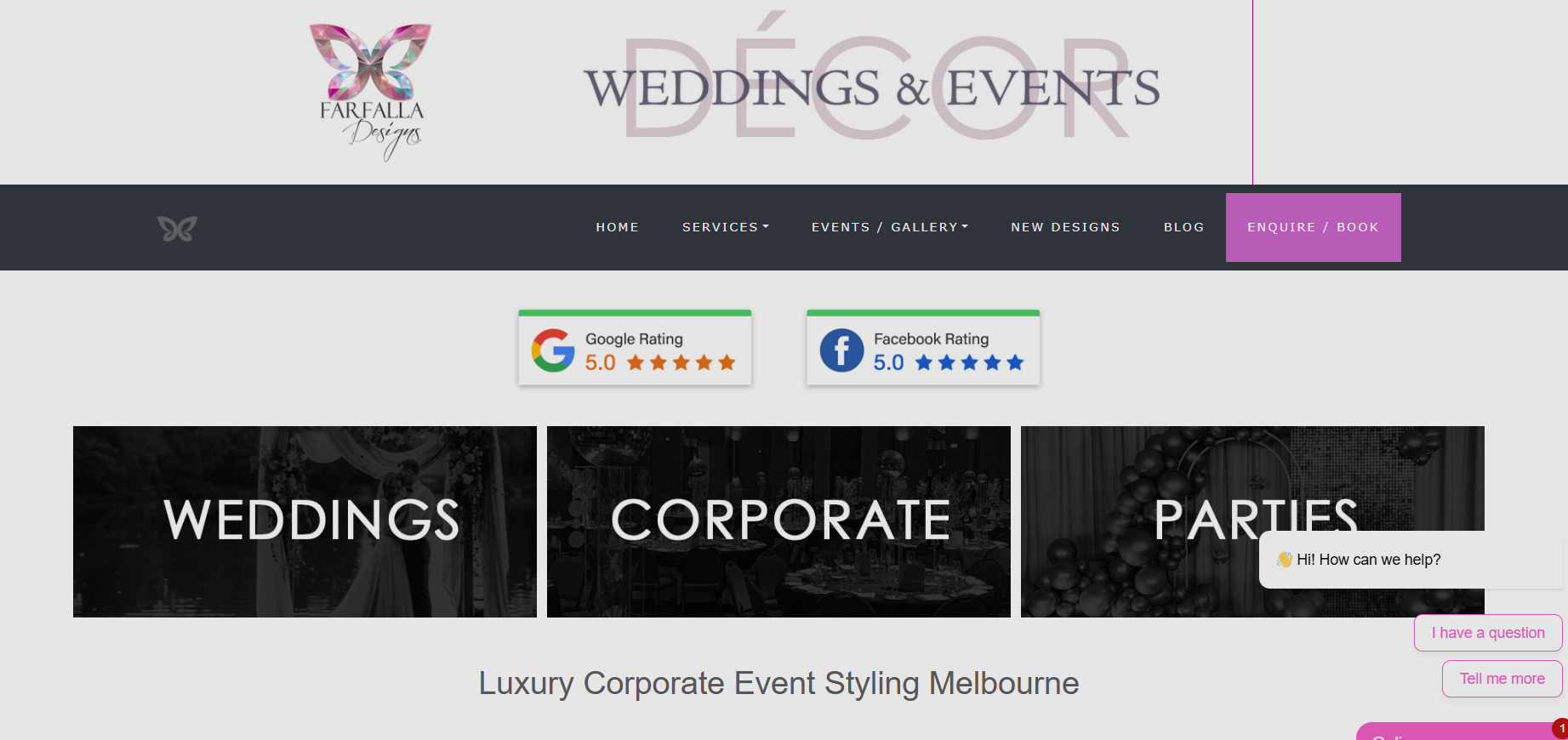 Party Design - Event Styling & Wedding Decoration Platform
